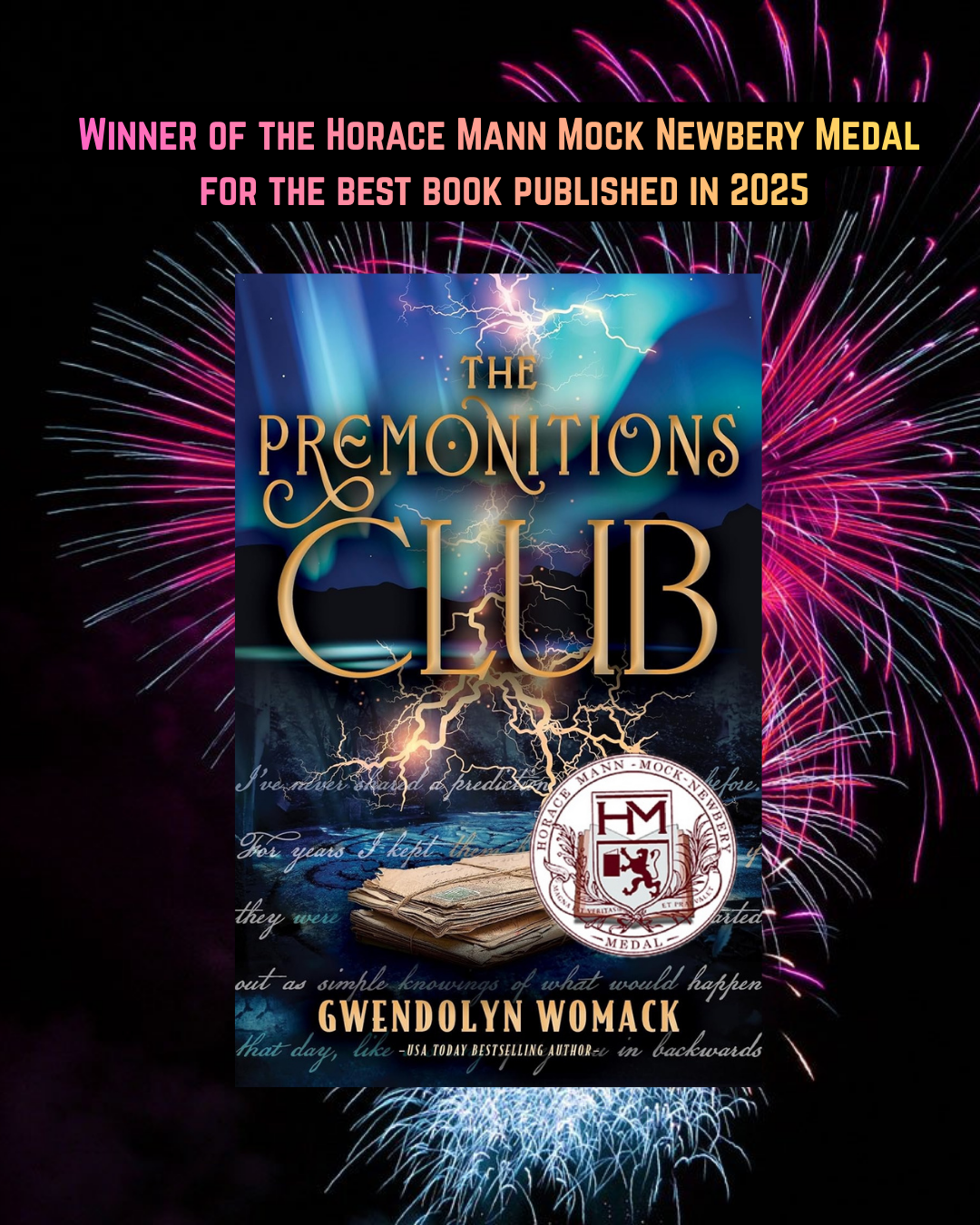 Winner of the Horace Mann Mock Newbery Medal for the best book published in 2025-2